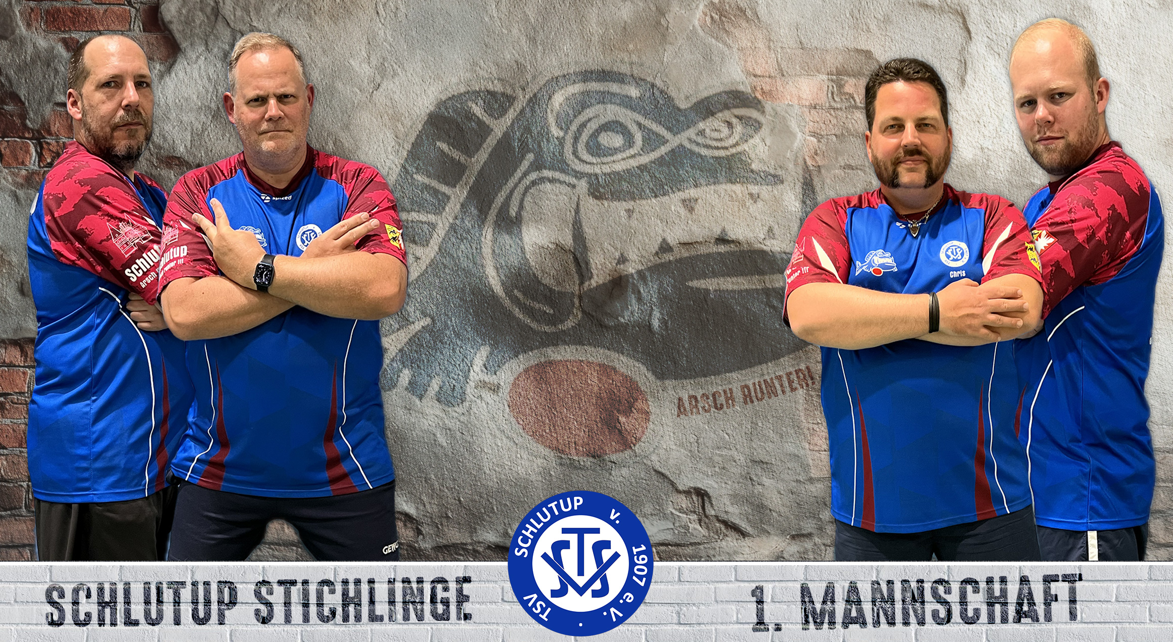 Die 1. Mannschaft vom TSV-Schlutup