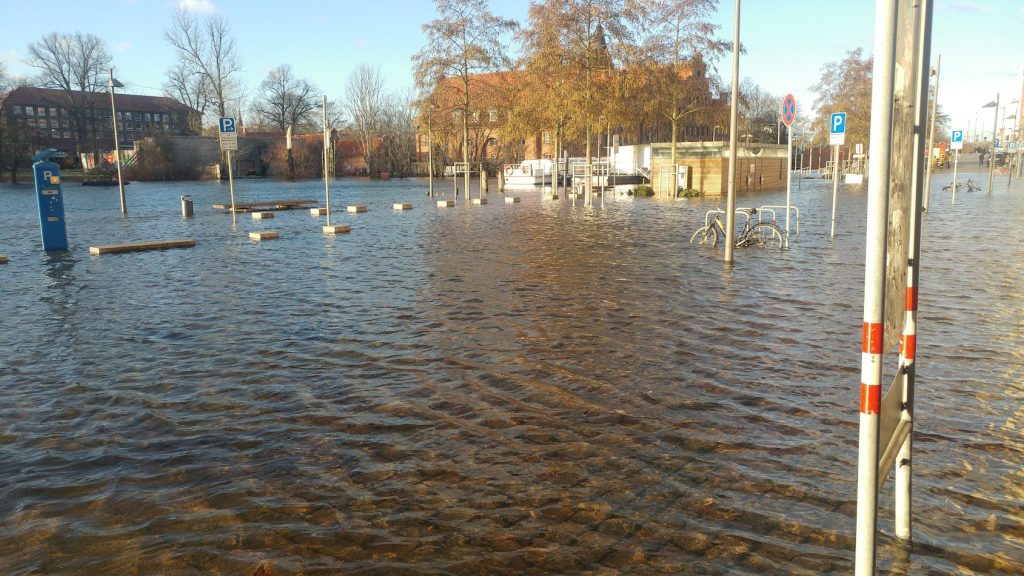 Hochwasser Lübeck