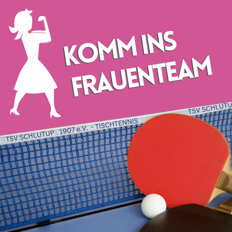 Tischtennis Frauenteam TSV Schlutup