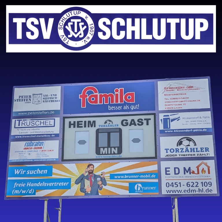 Torzähler TSV Schlutup