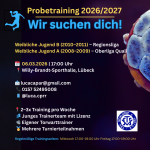 Probetraining Handball